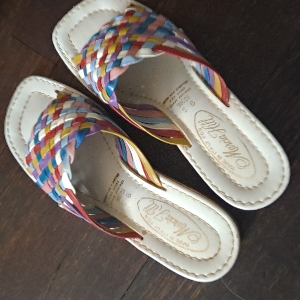 Vintage Marcia Hill wedges size 6